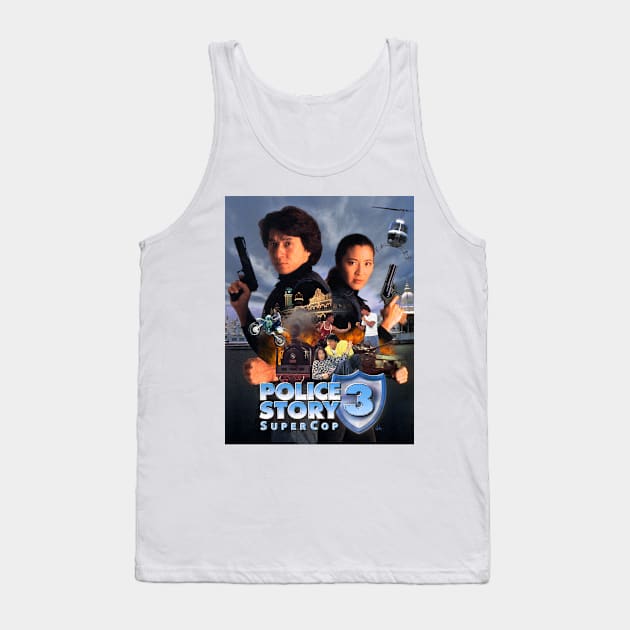 Jackie Chan: POLICE STORY III: SUPER COP (Blue Shield) Tank Top by HKCinema